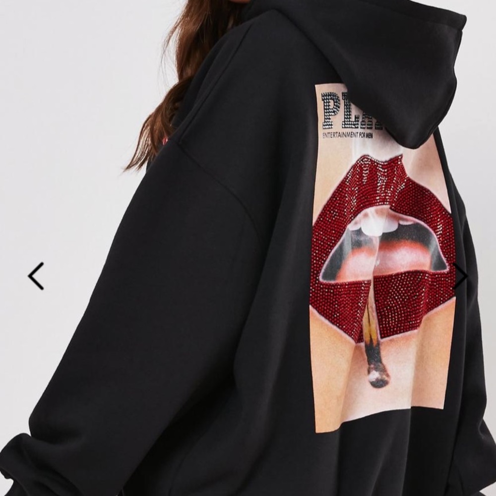 Missguided x playboy hoodie